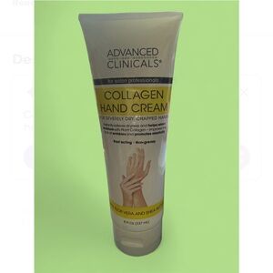Advanced Clinicals Collagen Hand Cream - Yellow